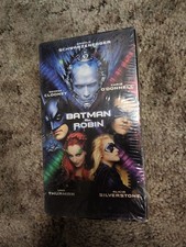 Batman & Robin (VHS) 1997 Clooney, Schwarzenegger, Thurman, O'Donnell TESTED