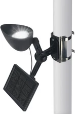 Flag Pole Light Solar Powered - Solar Flag Pole Light Adjustable Metal Clamps Fi