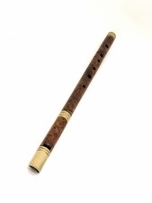 Signature Stabilized Maple Burl High C Irish Tin Penny Whistle by Nick Metcalf