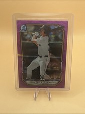 2026 Bowman Chrome Prospects Fuchsia Wave Refractors #BCP99 Bryce Rainer #/199
