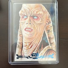 Topps Star Wars Stellar Signatures Beezer Fortuna Art Card Chavez SAS-10 /99