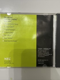 Davis Cup Tennis ( TurboGrafx-16 ) Complete w/Case & Manual &bull; Tested & Works &bull;