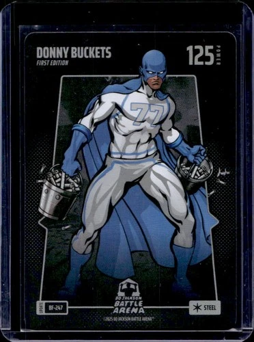 2024 Bo Jackson Battle Arena National Starter Set Donny Buckets Paper Steel #/75