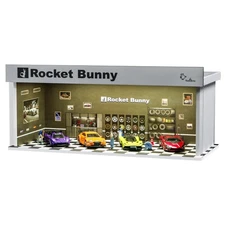 Display Case for Hot Wheels & Matchbox Cars,1/64 Die-Cast Matchbox Cars with ...