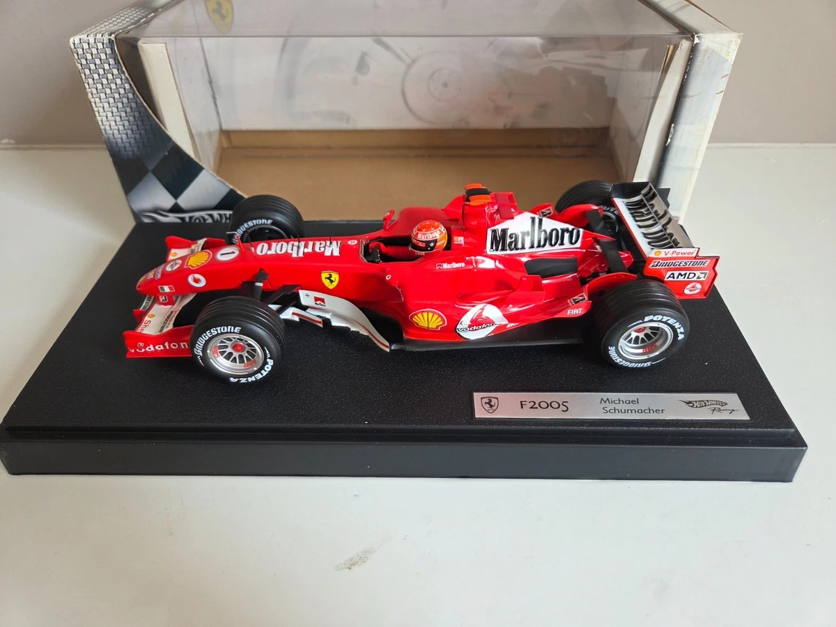 Hot Wheels Michael Schumacher 1:18 Scale Diecast Formula 1 Cars