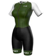 Sparx Elite Women's Triathlon Suit Compression Padded TriSuit Swimming Cycling