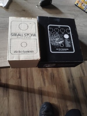 Electro-Harmonix Small Stone Phase Shifter and A B9 Organ Machine with Boxs Mint