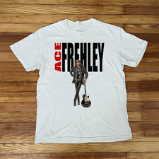 NEW Ace Frehley White T-shirt FULL size S-5XL Unisex HT369