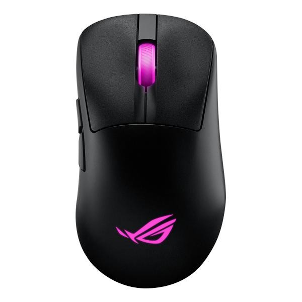 Rog keris ii origin blk mouse gaming mano destra rf wireless + bluetooth + usb type-a ottico 42000 dpi - Immagine 3