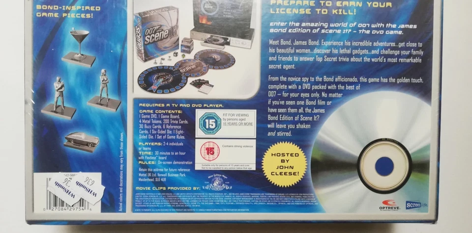 James Bond 007 Edition Scene it? - DVD Board Game - Brand New & Sealed - Image 3 of 4