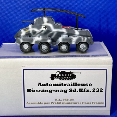 #ad Solido Gaso Line Armored Car German Built Panzer Tank 1 50 Bussing Nag Sdkfz 232 $109.99