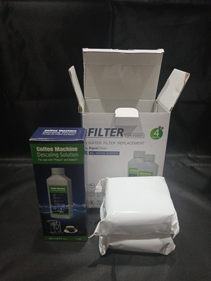 #ad AquaClean Water Filters 2 Pack amp; Descaling Liquid 250ml x1 for Philips Coffee... $27.00