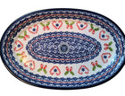 Polish pottery stoneware Boleslawiec platter holiday — photo 1