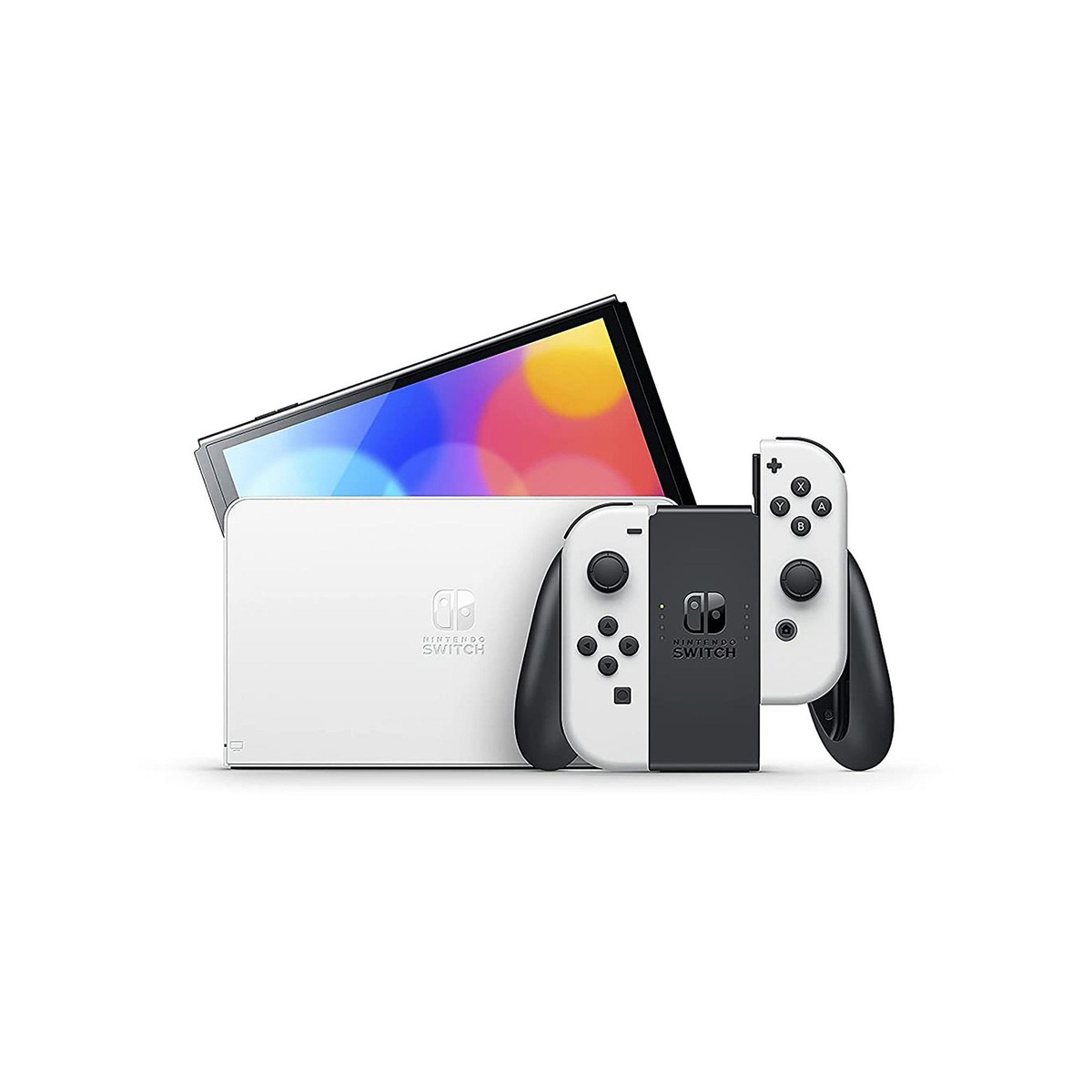 Nintendo HEGSKAAAA OLED w/ White Joy-Con White, Nintendo Switch