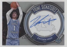 2023-24 Bowman U Chrome Prime Chrome Signatures /50 Zayden High #PCS-ZH Auto