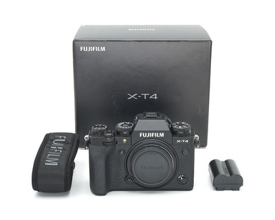 Fujifilm X-T4 Gehäuse Topzustand, Fuji-Fachhändler #43330**