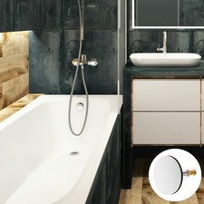 Bathroom Bathtub Drain Plug Adjustable Copper Cover Universal Tub Replacement