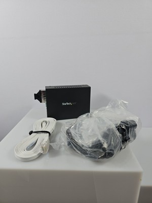 StarTech.com Singlemode (SM) SC Fiber Media Converter for 10/100/1000 Networks