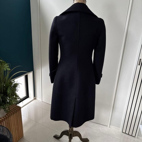 Louis Vuitton☆Navy Zweireiher Langer Mantel - Bild 7 von 20