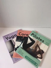 ProActive Workout Book Set – Pilates, Core & Yoga Guides w/ QR Video Classes – 