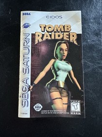 Tomb Raider (Sega Saturn, 1996) Complete CIB w/ Registration - Tested