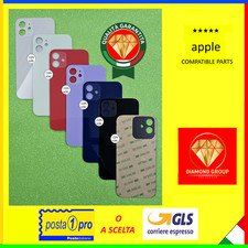 VETRO SCOCCA POSTERIORE IPHONE 12 VETRO BACK COVER COPRI BATTERIA BIG HOLE 💎