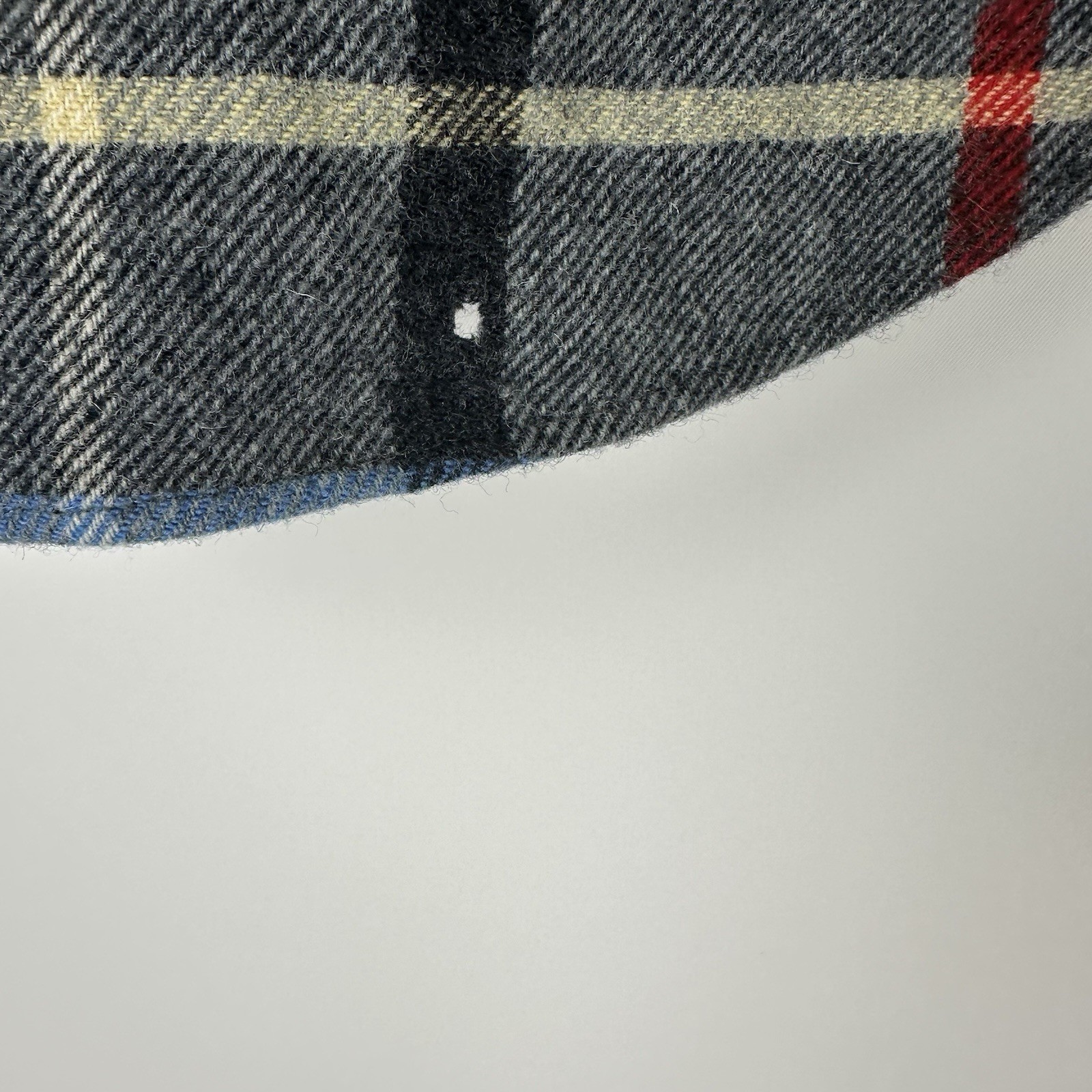 Pendleton Mens Large Gray Plaid Wool Button Down … - image 22