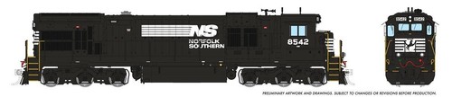 Rapido 42622 Norfolk Southern GE C36-7 Diesel 8534 ESU LokSound & DCC Decoder HO | Zustand: New