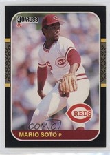 1987 Donruss Mario Soto #82 t4b