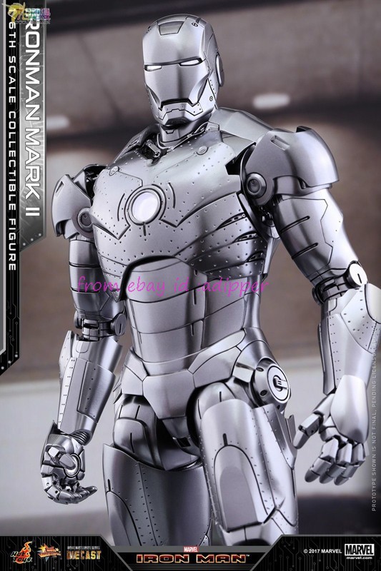 Perfect HT Mms431d20 1/6 Iron Man Mark Ii Action Figure Deluxe