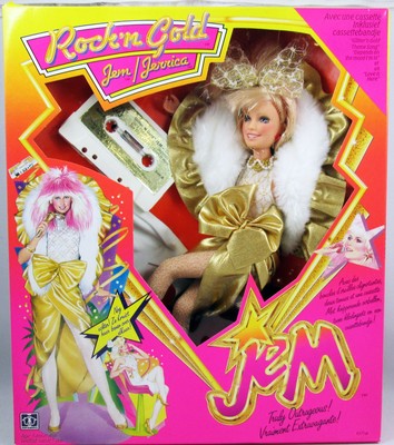 Jem and the Holograms - Rock'n Gold Jem/Jerrica (NIB)