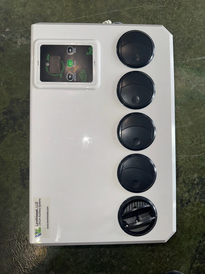 12V Electric Split Air Conditioner Cab AC Unit Kit For Truck Semi Bus RV Caravan - Image 2 of 4