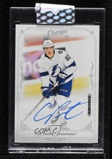 2020-21 Upper Deck Clear Cut Champs Auto Rookies Cal Foote #C-CF Auto 1q2