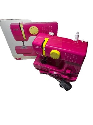 Janome 525B Fast Lane Fuschia  Sewing Machine & Power Supply, Foot Pedal Tested!