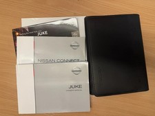 Nissan Juke Owners Manual Handbook Leather Wallet