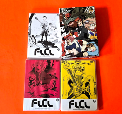 フリクリ FLCL GAINAX Production I.G インポートDVD FLCL Fooly Cooly DVD Collector's Box SynchPoint Vols 1-3 Gainax