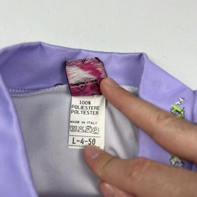 Vintage 90s Giordana Cycling Jersey Yo Eddy Team Chance Fat