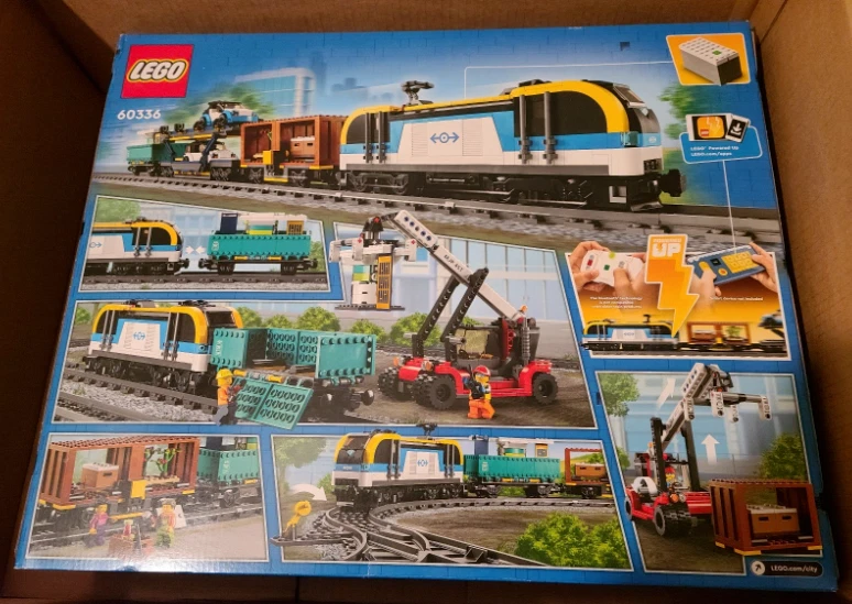 Lego City Freight Train Toy Remote Control Sounds Set 60336 : Target