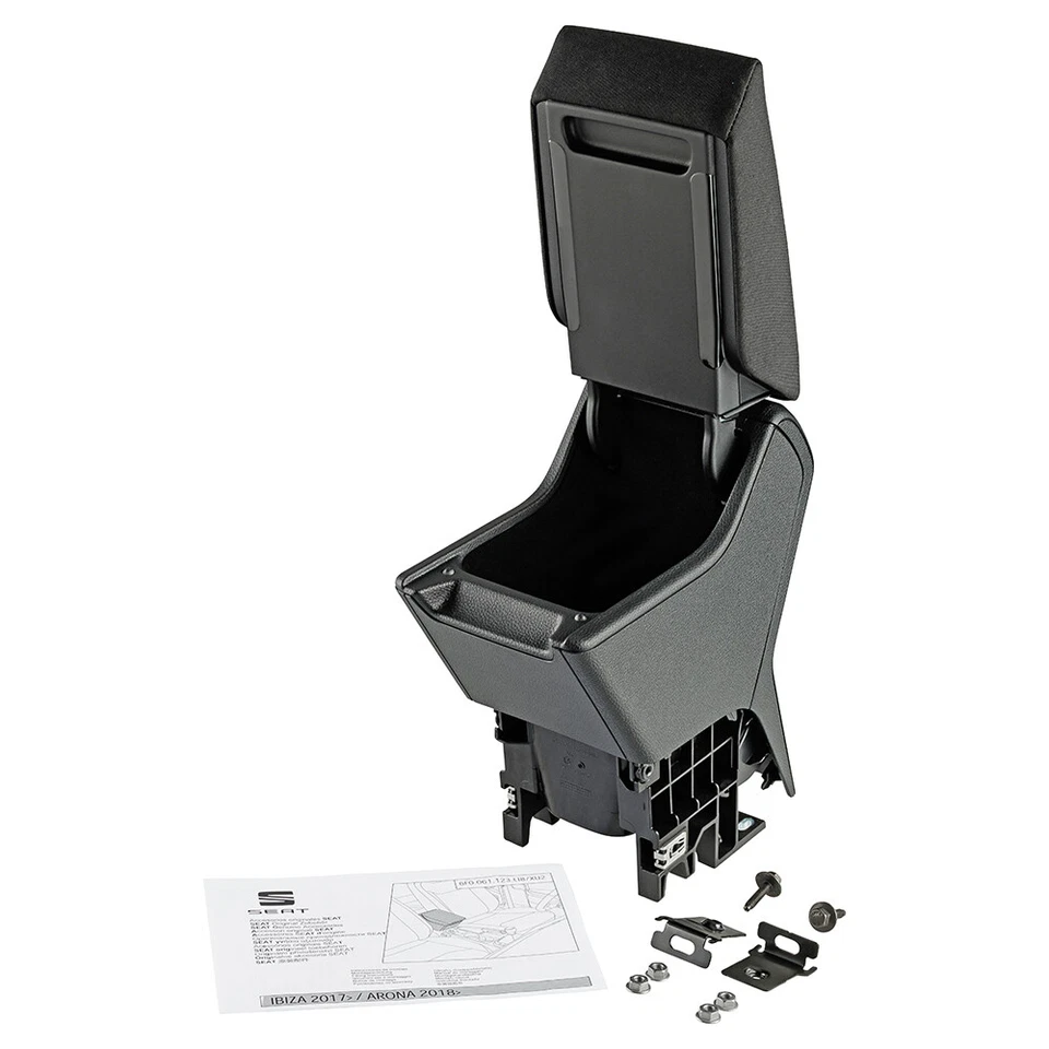 Mittelarmlehne Seat Ibiza Arona KJ VW Polo Taigo Original Armlehne Stoff Armrest - Bild 2 von 3