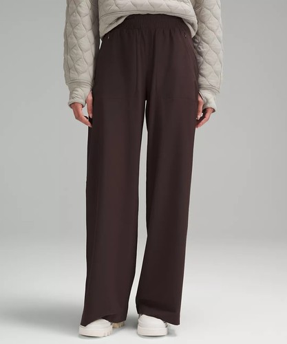 Pantalón Lululemon Swift Pierna Ancha Tiro Medio, Nuevo Auténtico, Venta al por menor $128 - Imagen 19 de 54
