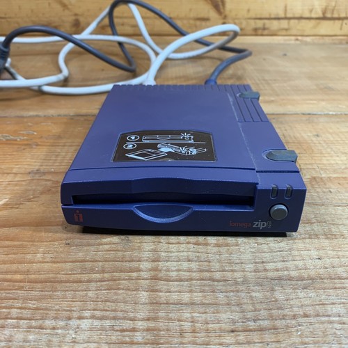Iomega Zip Drive Model Z100P2With Zip Cable UNTESTED PARTS REPAIR ONLY - Afbeelding 2 van 6