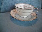 Noritake Japan Pink Rose Cup & Saucer Set — photo 1