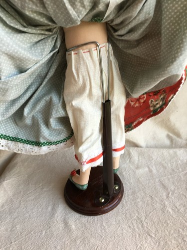 14 - BB Cloth Painted Christmas Doll Vintage Kittens Lovely - Picture 9 of 11
