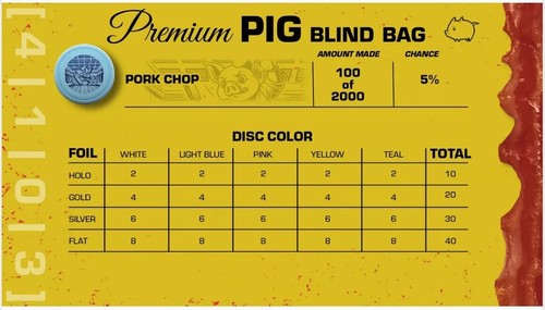 Innova Star Pig - PORK CHOP - Exclusive Release - Opened Bag - Picture 7 of 10