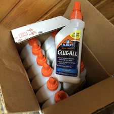 Lot Of 12 Elmer’s Multi-Purpose Glue All 8 oz White Brand New