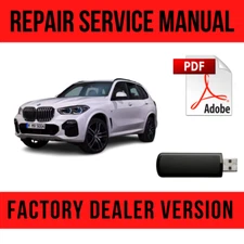 BMW X5 2019-2024 G05 G18 Factory Repair Manual USB