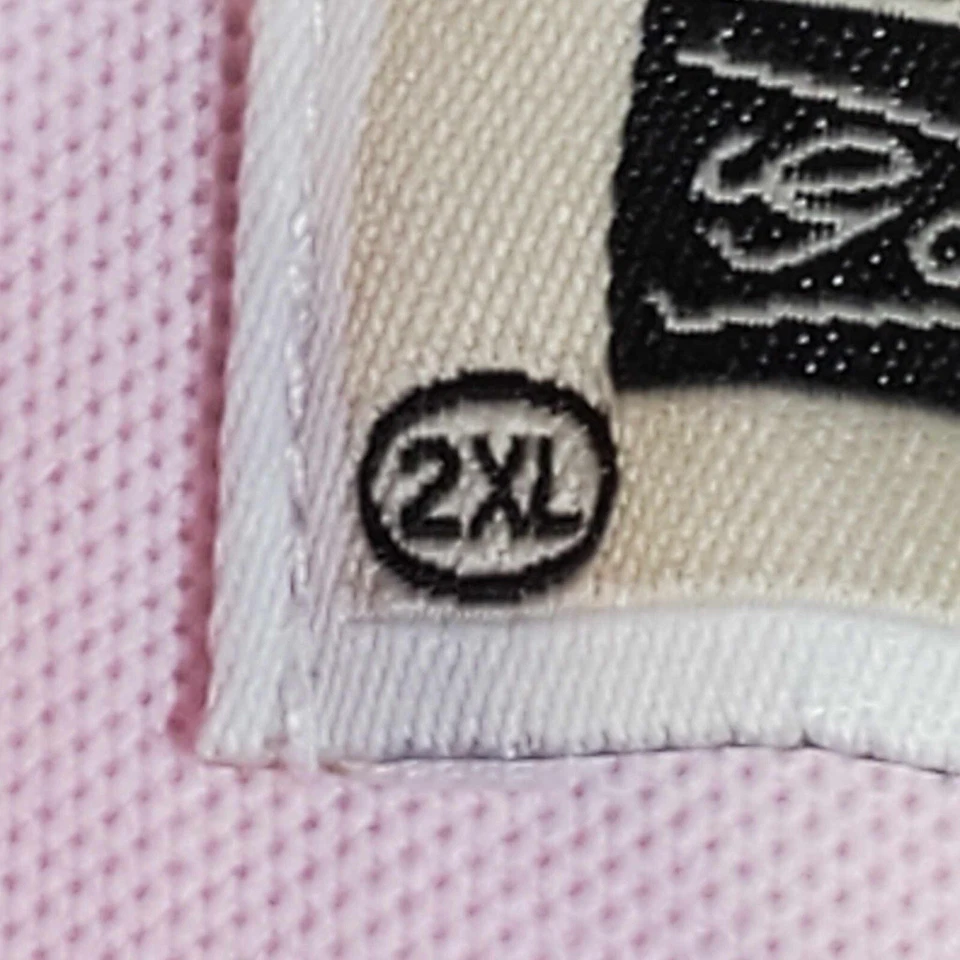 Polo Dana Erin Golf Collection 2XL Rosa Foto 3 de 4