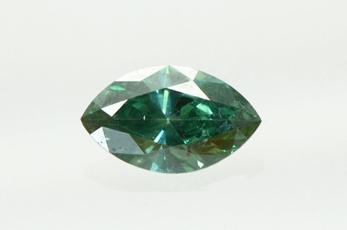 Marquise Form Diamant lose Fancy grüne Farbe VS2 zertifiziert verbessert 1,01 Karat - Bild 9 von 10