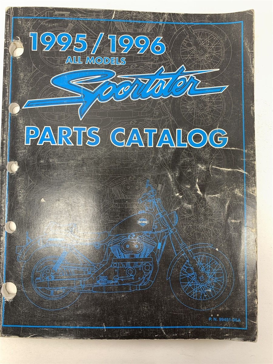 Harley-Davidson 1995-1996 All Models Sportster Parts Catalog