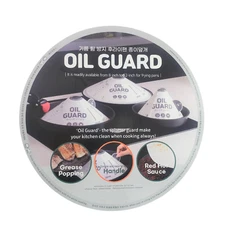 20pc Disposable Adjustable Frying Paper Cap Grease Splatter Guard Cooking Screen